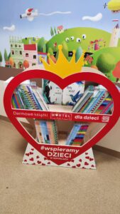 Read more about the article 48. Biblioteczne Serce Fundacji MARTEL dla szpitala w Kościanie! 📚✨